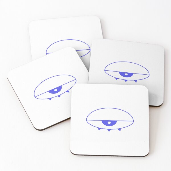 Item preview, Blue Eye with burning flame Illustration designed and sold by Crealice.