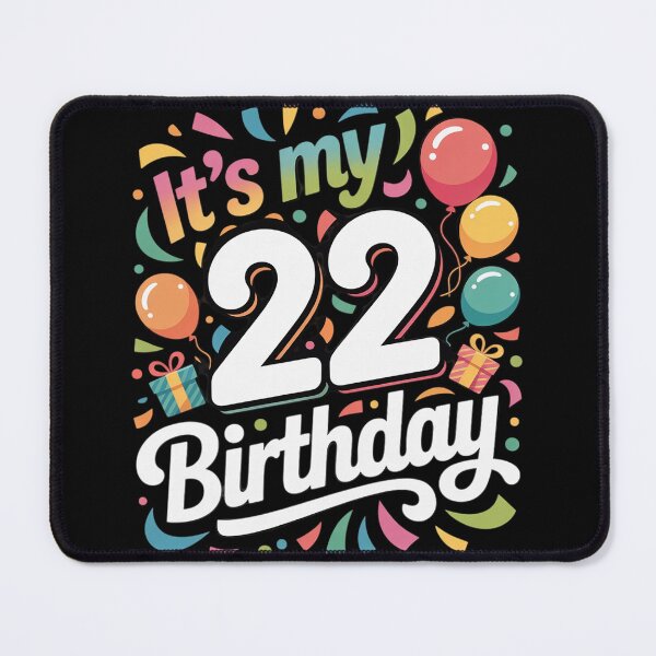 Item preview, It's My 22nd Birthday Party 22 Year Old Bday Apparel designed and sold by NeomiStoreSS.