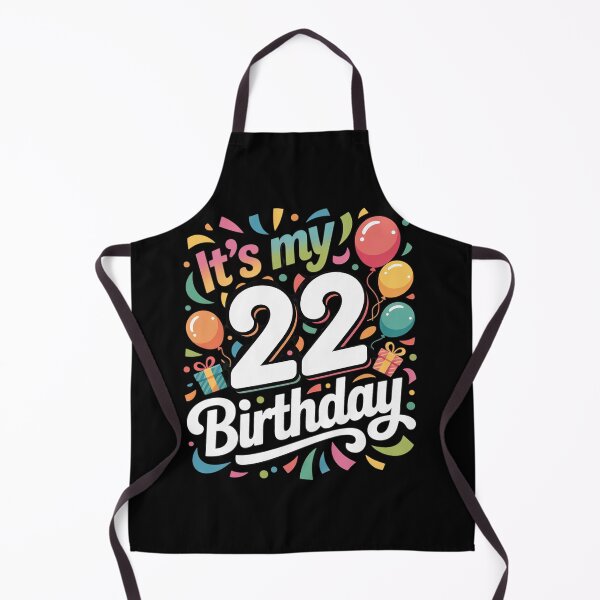 Item preview, It's My 22nd Birthday Party 22 Year Old Bday Apparel  designed and sold by NeomiStoreSS.