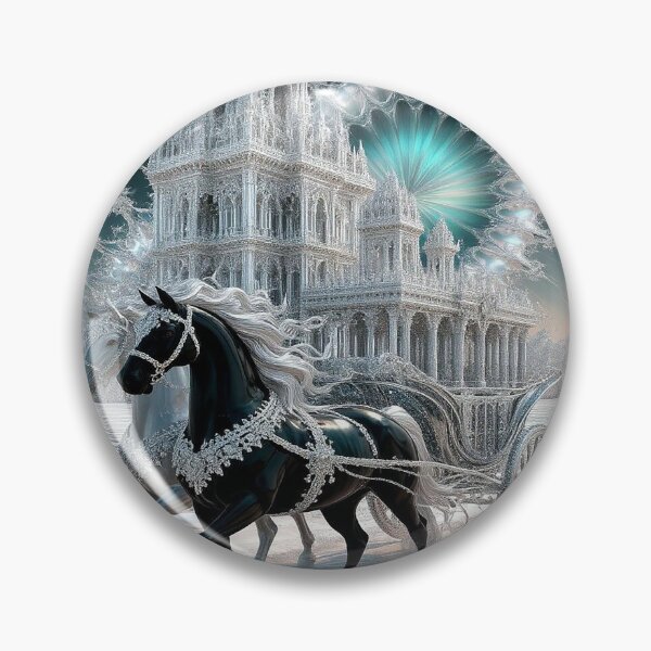 Item preview, Ice Castle Chariot – Winter Fantasy Horses designed and sold by AmetistLight.