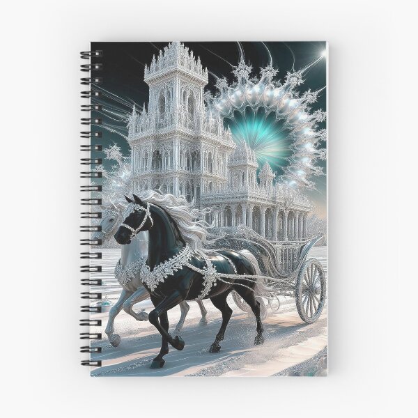 Item preview, Ice Castle Chariot – Winter Fantasy Horses designed and sold by AmetistLight.