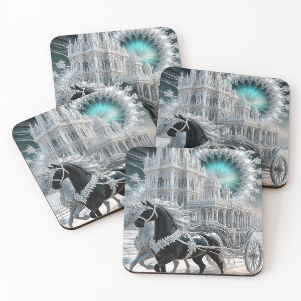 Item preview, Ice Castle Chariot – Winter Fantasy Horses designed and sold by AmetistLight.