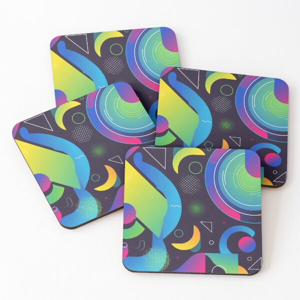 Item preview, Neon Flow Geometry designed and sold by Kaleidoscope Print.