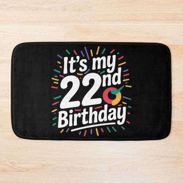 Item preview, It's My 22nd Birthday Sign My 22 Years Old Party 1  designed and sold by NeomiStoreSS.