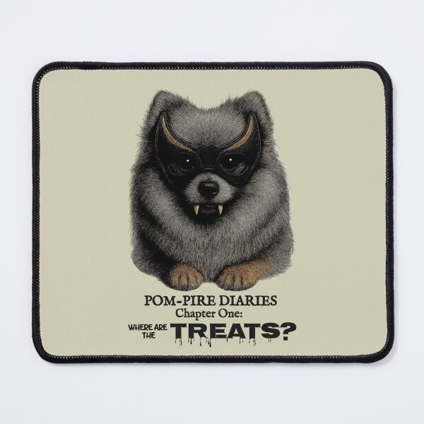 Item preview, POM-PIRE DIARIES Chapter One: where are the TREATS? designed and sold by Pawethic Prints Studio.