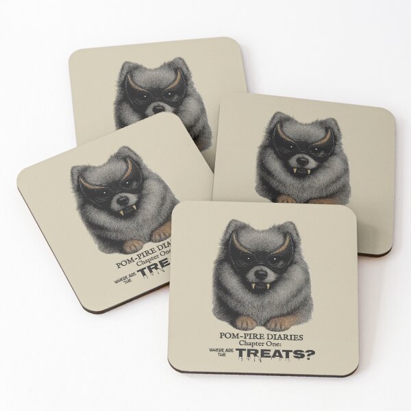 Item preview, POM-PIRE DIARIES   Chapter One: where are the TREATS? designed and sold by Pawethic Prints Studio.