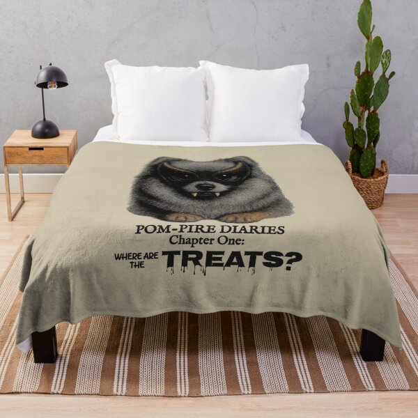 Item preview, POM-PIRE DIARIES Chapter One: where are the TREATS? designed and sold by Pawethic Prints Studio.