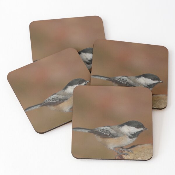 Item preview, Titmouse on a log designed and sold by Production Art Manon Meilleur.