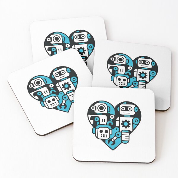 Item preview, ROBOTIC HEART ARTISTRY designed and sold by KISHNAY-FASHION.