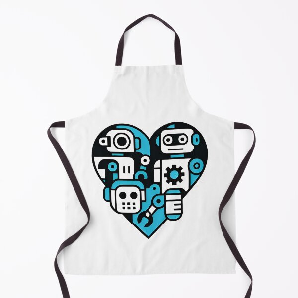 Item preview, ROBOTIC HEART ARTISTRY designed and sold by KISHNAY-FASHION.