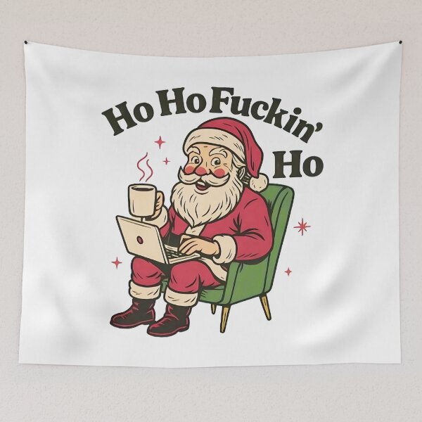 Item preview, Ho Ho Ho Santa designed and sold by jillianhanna.