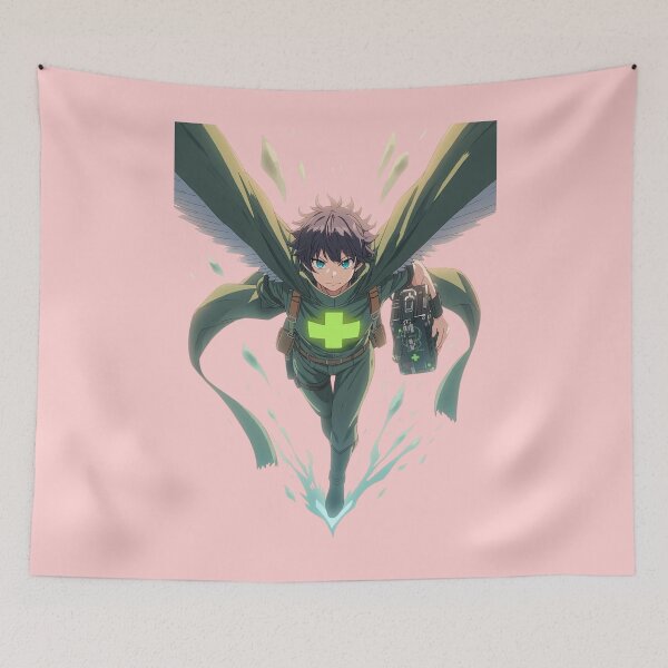 Item preview, Airborne Medic – Classic Hero Illustration designed and sold by EcoArtTees.