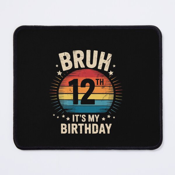 Item preview, Bruh It's My 12th Birthday 12 Year Old Boy Twelve BDay designed and sold by EllinoKlemo.