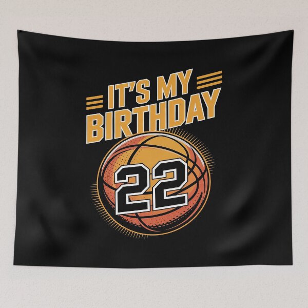 Item preview, It's My 22th Birthday Boy 22 Year Old Basketball Player  designed and sold by NeomiStoreSS.