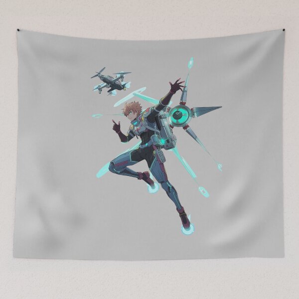 Item preview, Airborne Medic – Futuristic Drone Medic Illustration designed and sold by EcoArtTees.