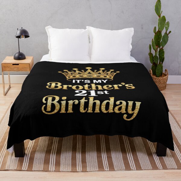 Item preview, It's My Brother's 21st Birthday 21 Years Old Family Matching designed and sold by NeomiStoreSS.