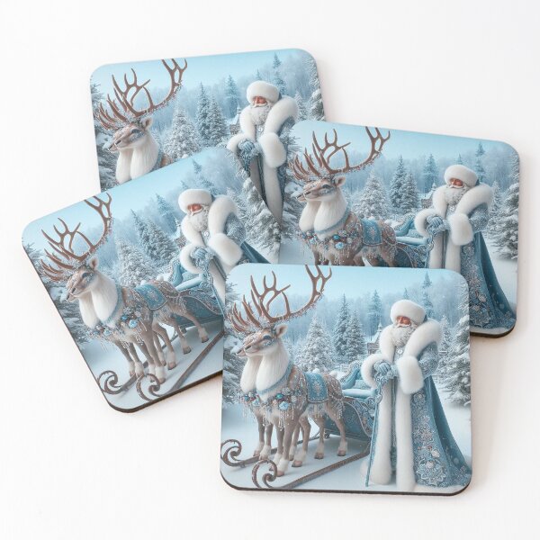 Item preview, Frost King and Reindeer – Winter Wonderland Magic designed and sold by AmetistLight.