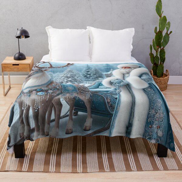 Item preview, Frost King and Reindeer – Winter Wonderland Magic designed and sold by AmetistLight.