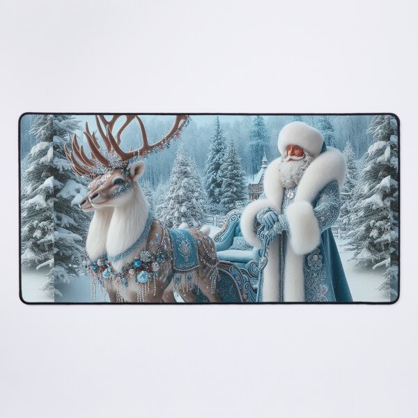 Item preview, Frost King and Reindeer – Winter Wonderland Magic designed and sold by AmetistLight.