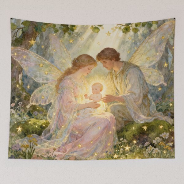 Item preview, Fairy’s Family. Fairy baby. designed and sold by SoniaSarkali.