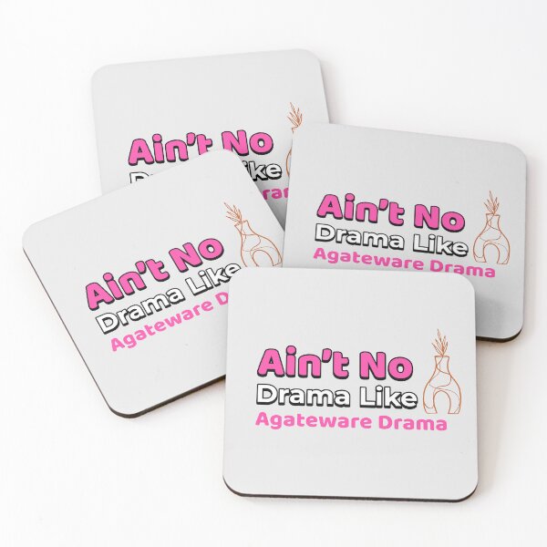 Item preview, Ain’t No Drama Like Agateware Drama - Agateware Pottery designed and sold by TaurusC95.