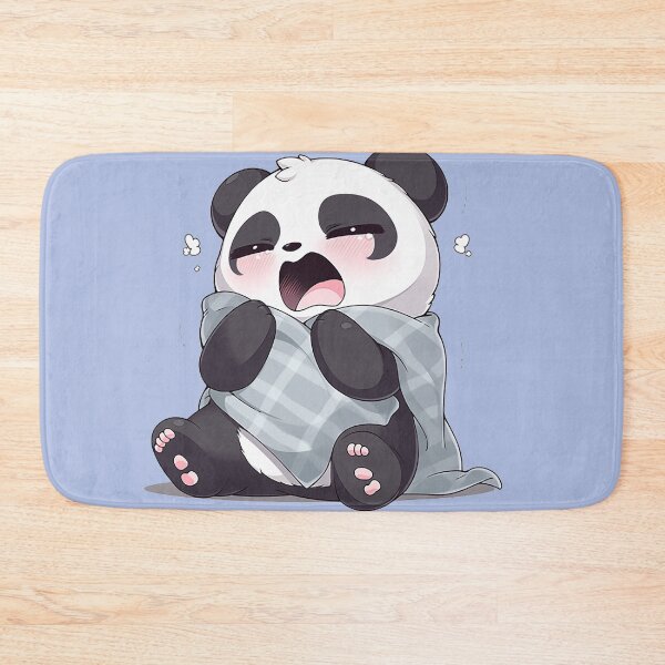 Item preview, Cozy Sleepy Baby Panda - Adorable Yawning Panda Wrapped in a Soft Blanket Design designed and sold by PaintbrushPlace.