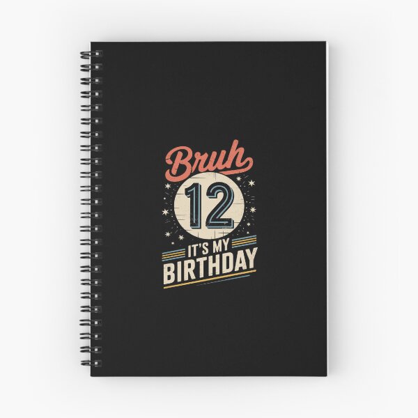 Item preview, Bruh It's My 12th Birthday 12 Years Old 12 Birthday  designed and sold by EllinoKlemo.