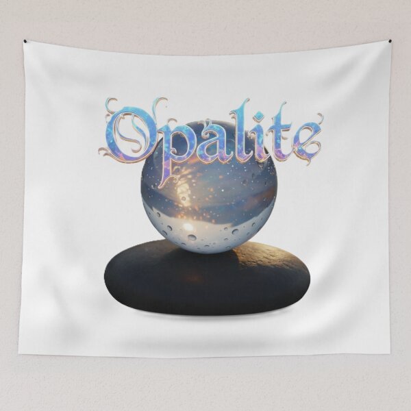 Item preview, Opalite Crystal Sphere Mystical Art designed and sold by DroolWorthyUS.