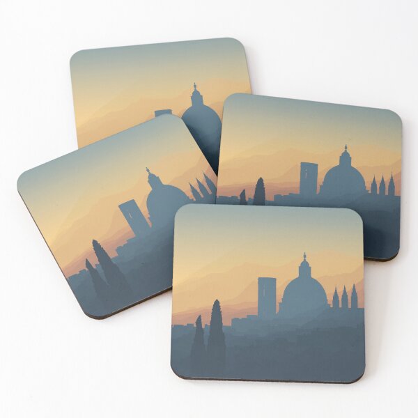 Item preview, Modern Italy - Clean Travel Poster designed and sold by MidArtForge.