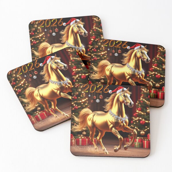 Item preview, Golden Horse of 2026 – Festive New Year Spirit designed and sold by AmetistLight.