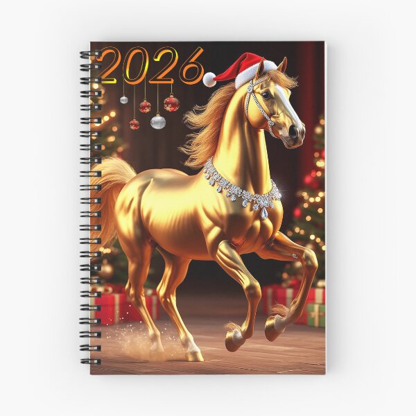Item preview, Golden Horse of 2026 – Festive New Year Spirit designed and sold by AmetistLight.