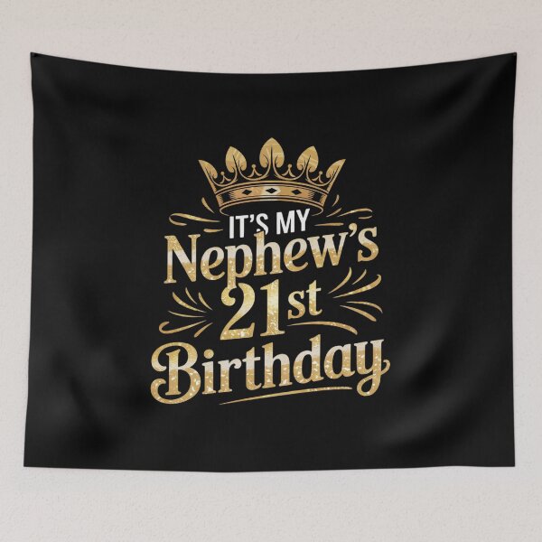 Item preview, It's My Nephew's 21st Birthday 21 Years Old Family Matching  designed and sold by NeomiStoreSS.