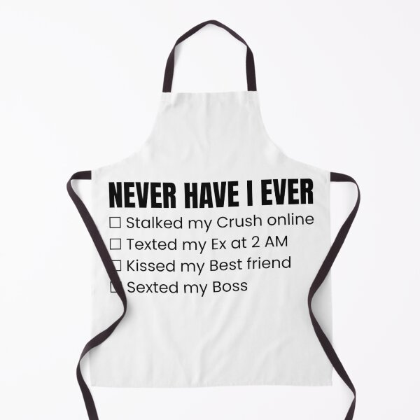 Item preview, Never have I ever designed and sold by rebuZZ-Apparels-The Minimalistic Buzz.