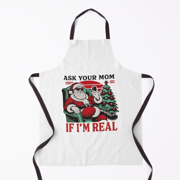 Item preview, Ask Your Mom If I'm Real Santa designed and sold by jillianhanna.
