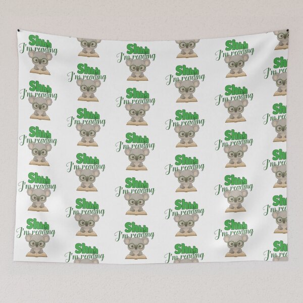 Item preview, Shhh I'm Reading Koala designed and sold by Jhullie.