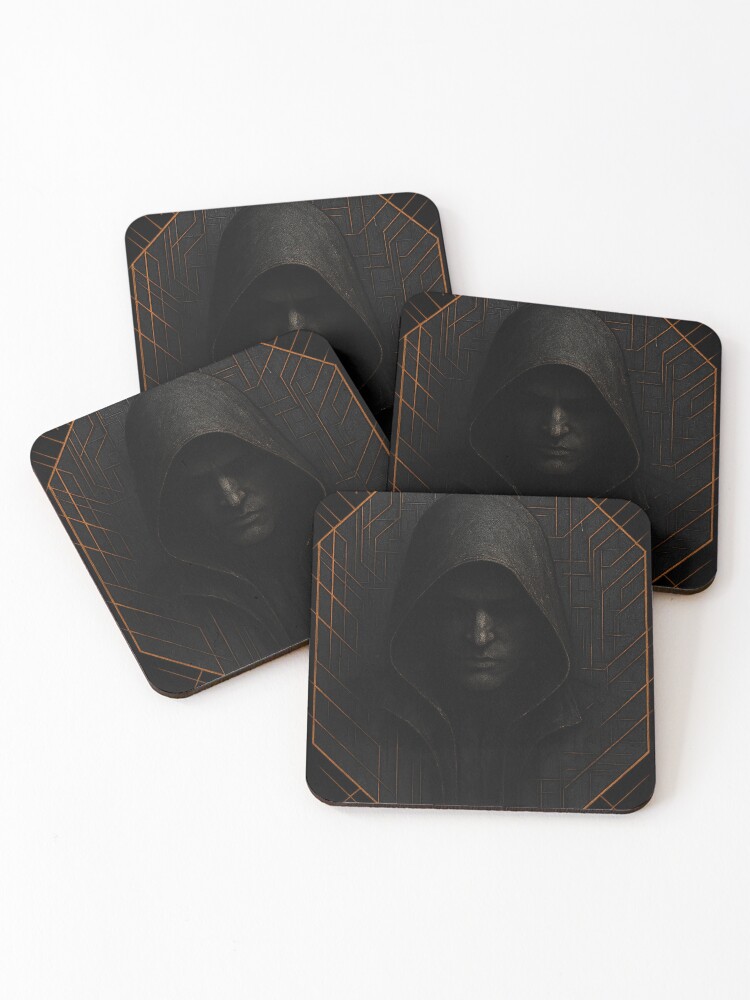 Thumbnail 1 of 5, Coasters (Set of 4), The Copper Phantom designed and sold by Bellassi.