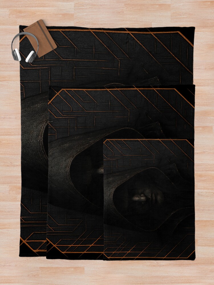 Thumbnail 5 of 6, Throw Blanket, The Copper Phantom designed and sold by Bellassi.