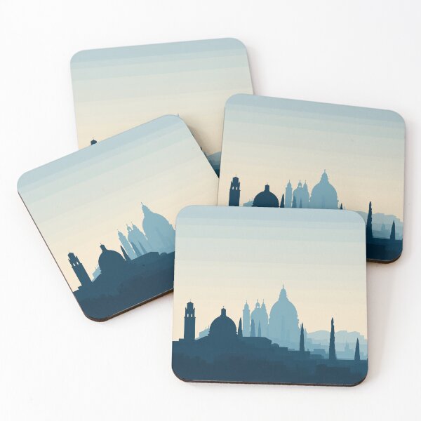 Item preview, Modern Italy - Clean Travel Poster designed and sold by MidArtForge.