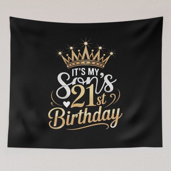 Item preview, It's My Son's 21St Birthday 21 Years Old Son's Birthday  designed and sold by NeomiStoreSS.