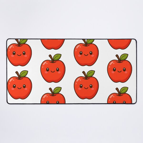 Item preview, Cute Smiling Cartoon Apple designed and sold by nada-art.