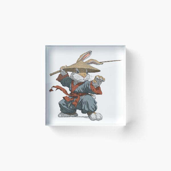Item preview, Kung Fu Bunny – Brave Martial Arts Rabbit Illustration designed and sold by DTDSEverything.