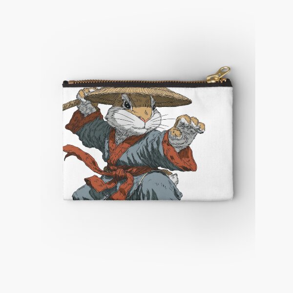 Item preview, Kung Fu Bunny – Brave Martial Arts Rabbit Illustration designed and sold by DTDSEverything.