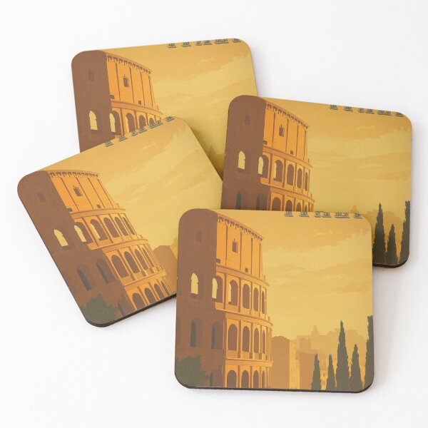 Item preview, Vintage Italy - Retro Travel Poster designed and sold by MidArtForge.