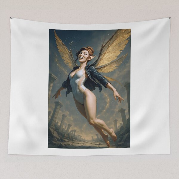 Item preview, Fortana Valentina one-piece swimsuit pixie dust designed and sold by CathryneDelamort.