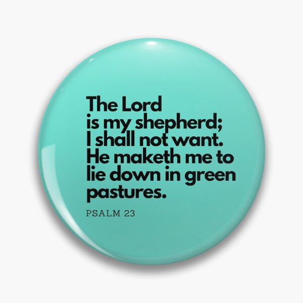 Item preview, Bible Quotes: The Lord is my shepherd Inspirational Quotes, Daily Quotes  designed and sold by Animals, Nature & Landscapes.