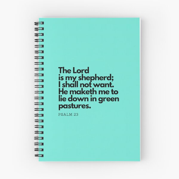 Item preview, Bible Quotes: The Lord is my shepherd Inspirational Quotes, Daily Quotes  designed and sold by Animals, Nature & Landscapes.