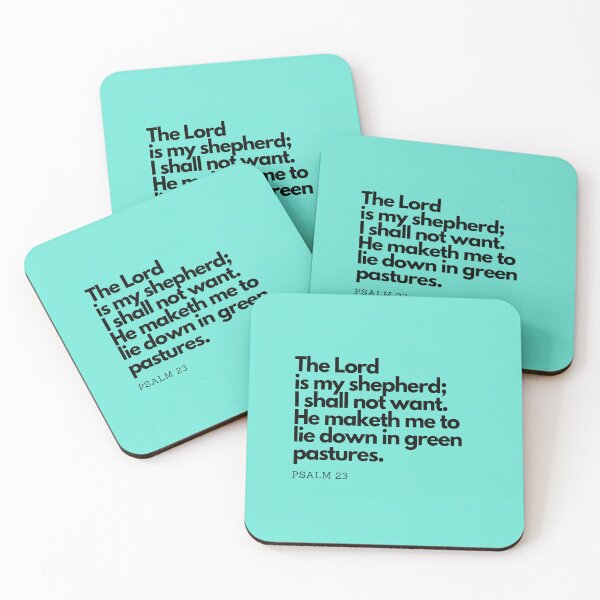 Item preview, Bible Quotes: The Lord is my shepherd Inspirational Quotes, Daily Quotes  designed and sold by Animals, Nature & Landscapes.