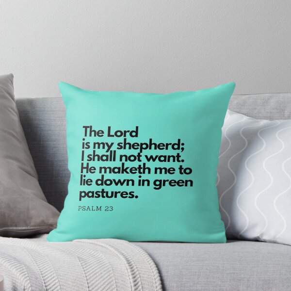 Item preview, Bible Quotes: The Lord is my shepherd Inspirational Quotes, Daily Quotes  designed and sold by Animals, Nature & Landscapes.
