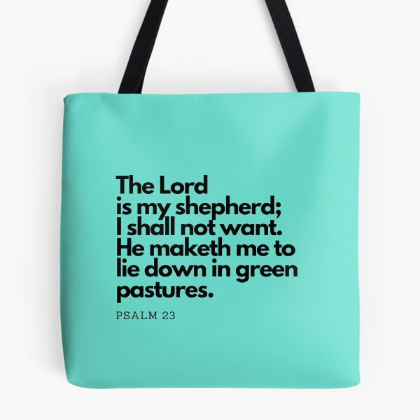 Item preview, Bible Quotes: The Lord is my shepherd Inspirational Quotes, Daily Quotes  designed and sold by Animals, Nature & Landscapes.