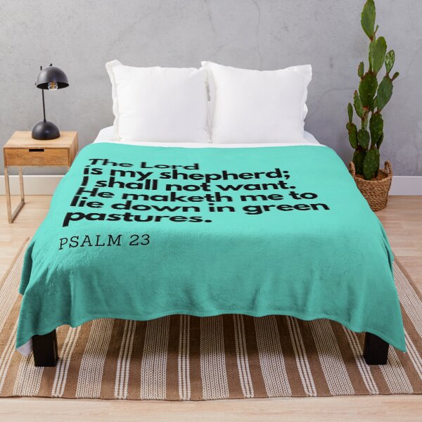 Item preview, Bible Quotes: The Lord is my shepherd Inspirational Quotes, Daily Quotes  designed and sold by Animals, Nature & Landscapes.